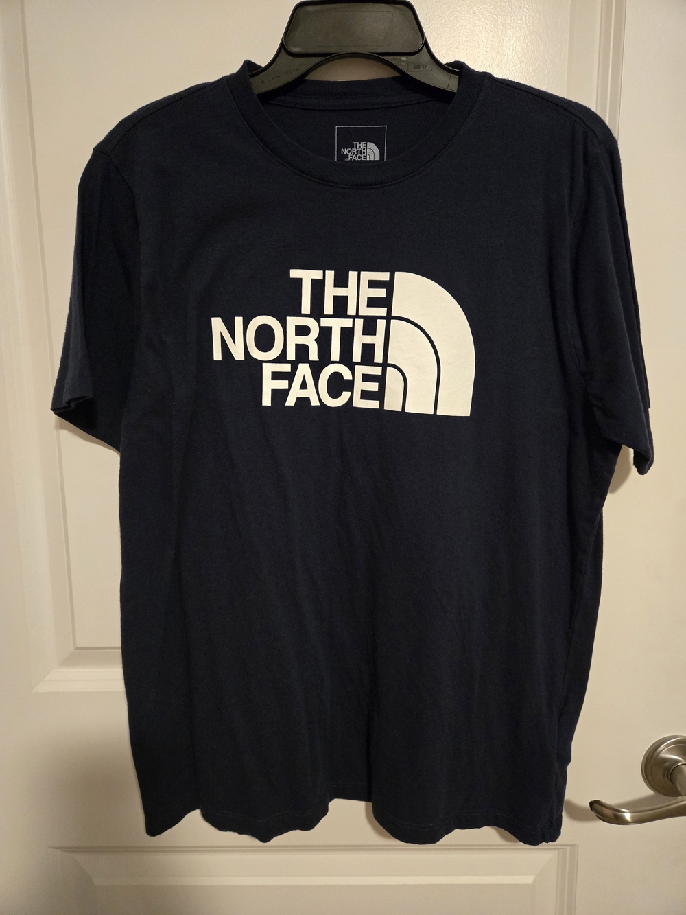 The North Face Women's Navy Short-Sleeve Logo Tee